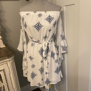 Vici collection off the shoulder dress